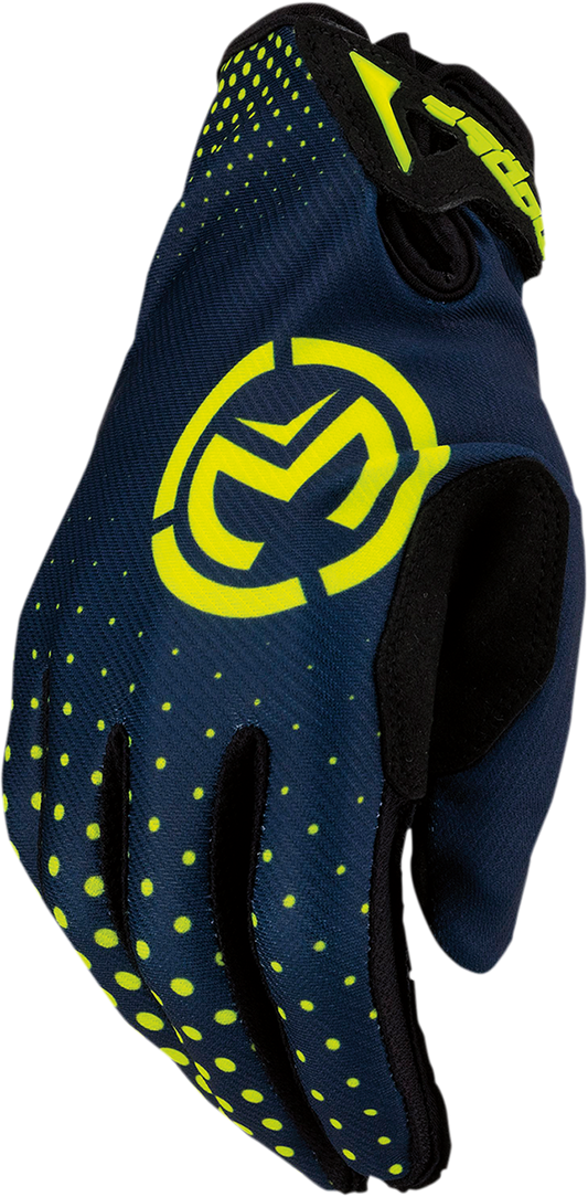 MOOSE RACING SX1™ Gloves - Navy/Hi-Vis - Medium 3330-6559