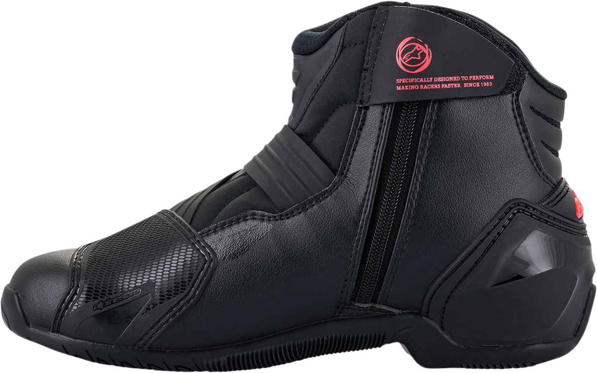 ALPINESTARS Stella SMX-1R V2 Boots - Black/Pink - US 11.5 / EU 44 2224621-1839-44