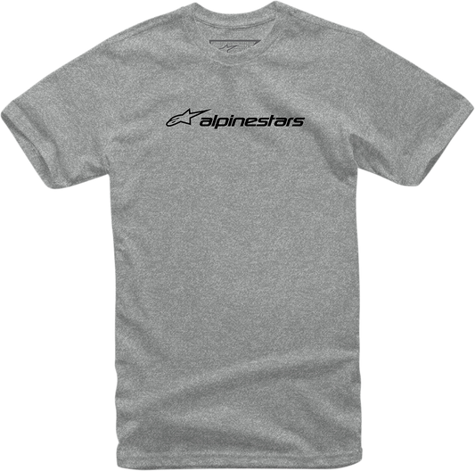 ALPINESTARS Linear Combo T-Shirt - Heather Gray/Black - XL 1213720021126XL