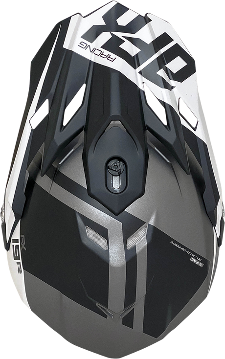 AFX FX-19R Helmet - Racing - Frost Gray - Small 0110-7073