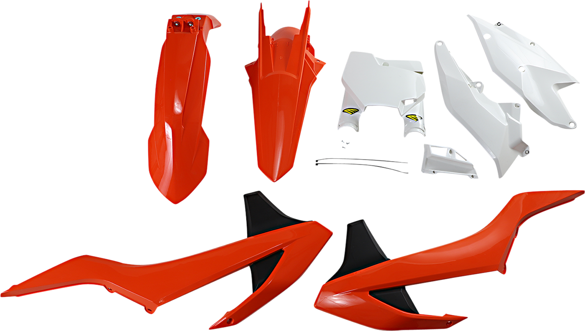 CYCRA Plastic Body Kit - OEM Orange/White/Black 1CYC-9417-00