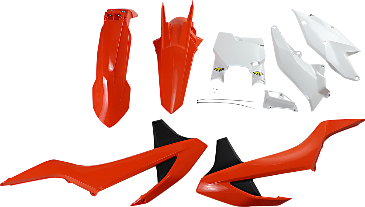 Kit de carrocería de plástico CYCRA - OEM naranja/blanco/negro 1CYC-9417-00 