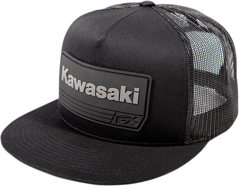 FACTORY EFFEX Gorra Racewear Kawasaki 21 - Negro 24-86110 