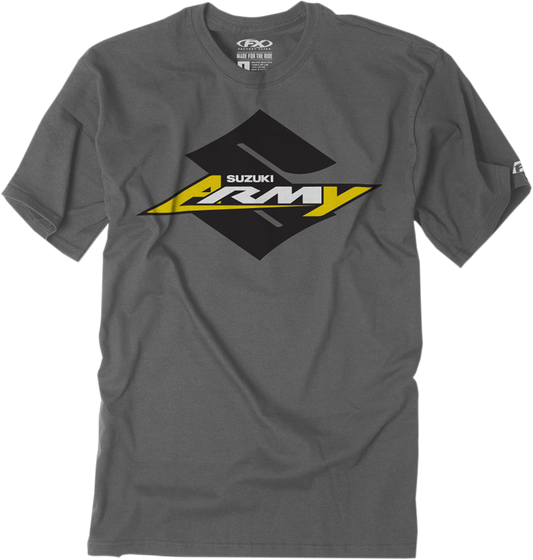 FACTORY EFFEX Camiseta Suzuki juvenil - Carbón - Grande 22-83404 