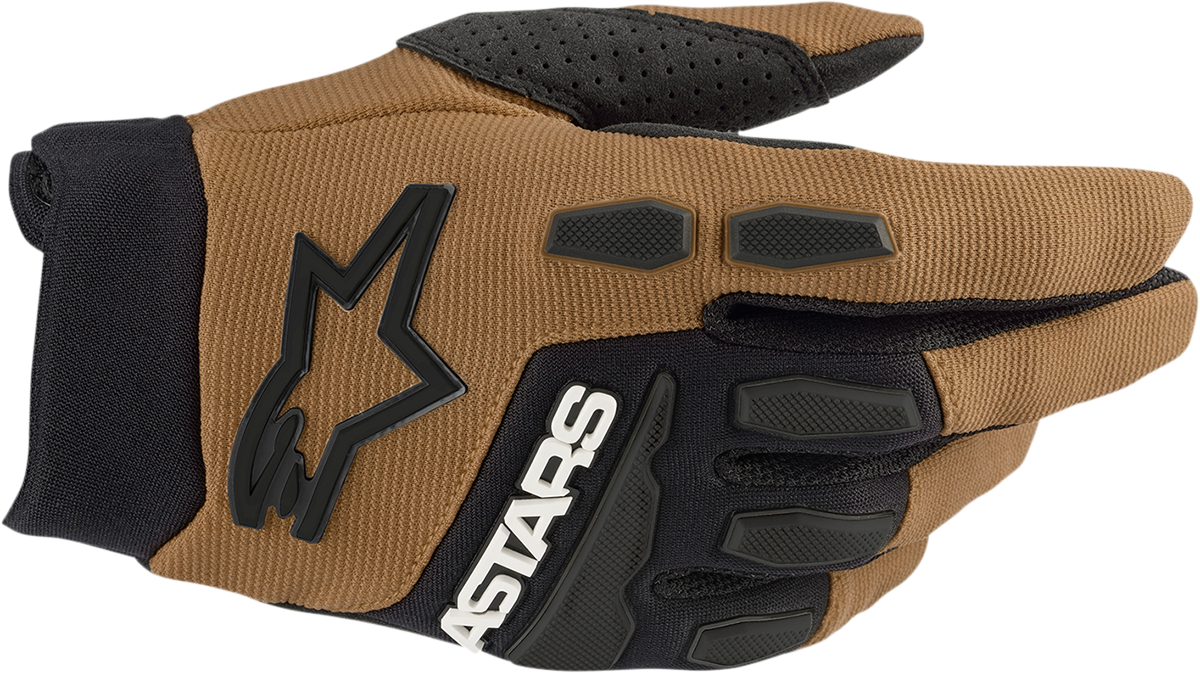 Guantes ALPINESTARS Full Bore - Camel/Negro - Grande 3563622-879-L 