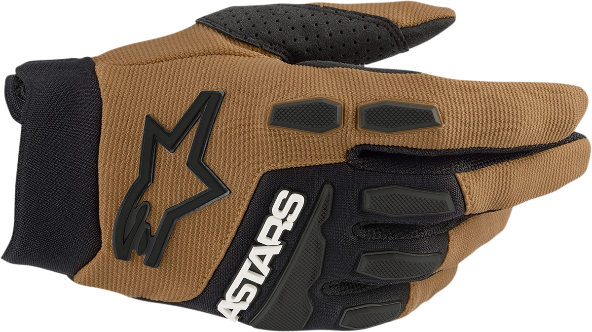ALPINESTARS Full Bore Gloves - Camel/Black - Medium 3563622-879-M