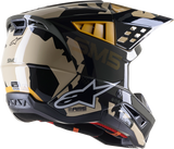 ALPINESTARS SM5 Helmet - Rover - Sand/Tangerine/Camo - Medium 8303921-8049-MD