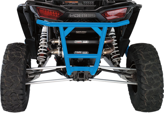 MOOSE RACING Rear Bumper - Blue - RZR 1005-BU