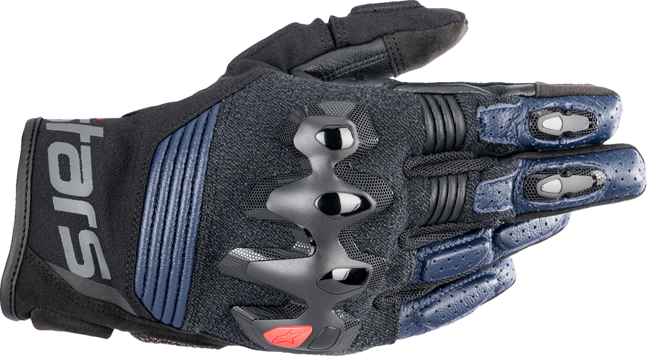 ALPINESTARS Halo Gloves - Dark Blue/Black - Small 3504822-7109-S