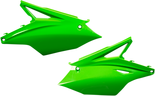 ACERBIS Side Panels - Fluorescent Green 2449560235