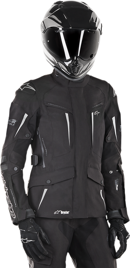 ALPINESTARS Stella Yaguara Drystar Jacket - Black/Anthracite - Small 3213218-104-S