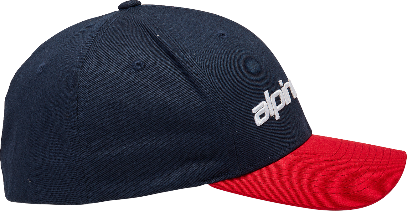 Gorro ALPINESTARS Linear - Azul marino/Rojo - Pequeño/Mediano 1230810057030SM 