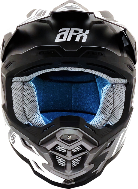 AFX FX-19R Helmet - Racing - Frost Gray - Medium 0110-7074