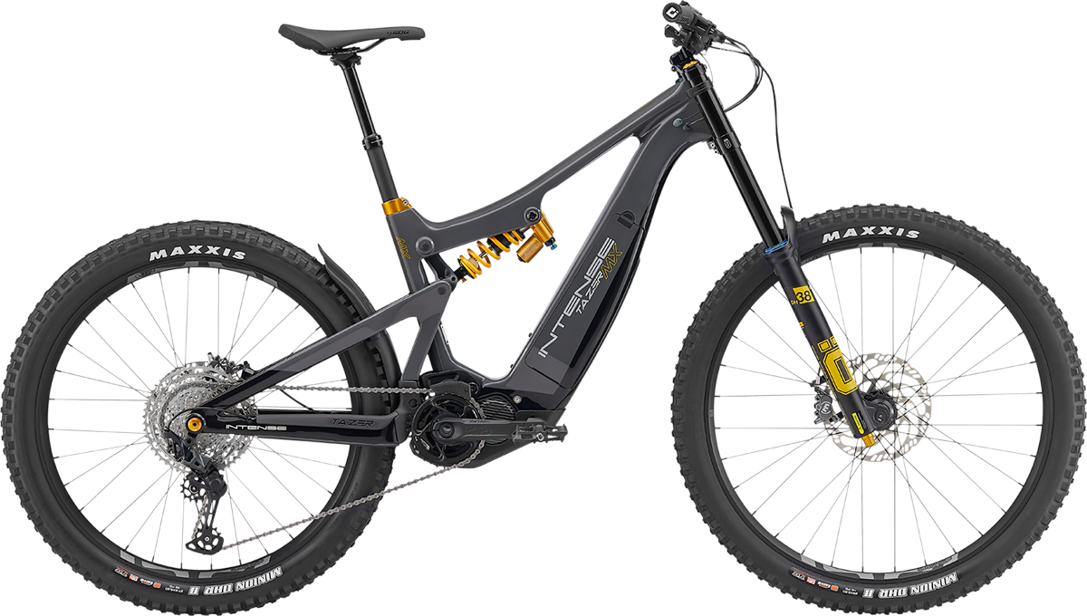 INTENSE Tazer MX Carbon Ebike - Pro Build - Gray/Black - S/M 22ZCE7MXPM-NB