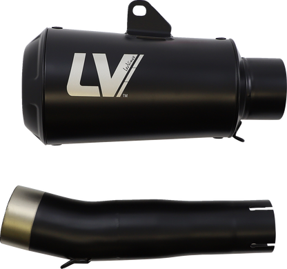 LEOVINCE LV-10 Slip-On Muffler - Full Black 15215FB