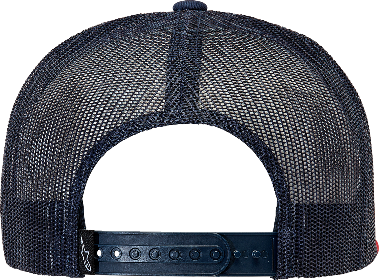 Gorra Trucker ALPINESTARS Corp - Azul marino/Rojo - Talla única 1025810037030OS 