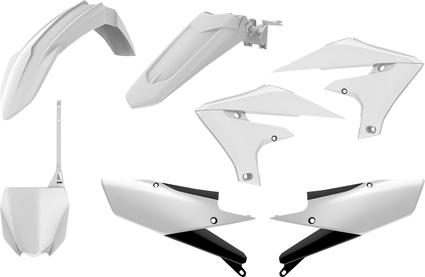 POLISPORT Complete Body Kit - White - YZ 250F/450F 90767