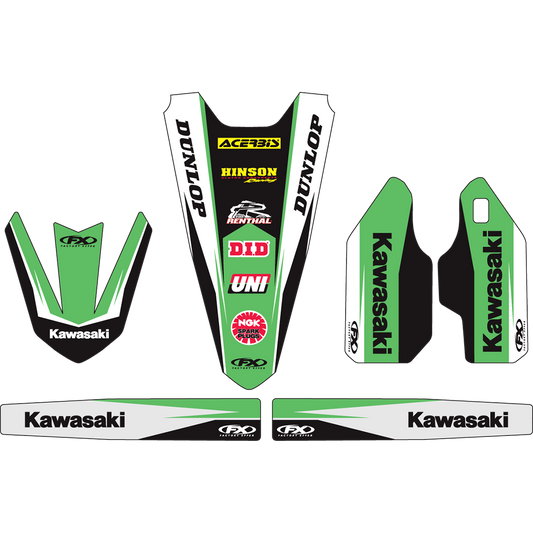 Gráfico del kit de molduras FACTORY EFFEX - Kawasaki 19-50114 