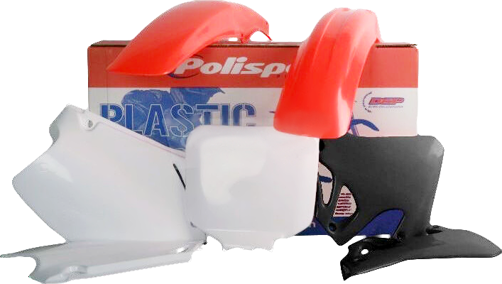 Kit de carrocería POLISPORT - Completo - OEM Rojo/Blanco - CR 125R/250R 90079