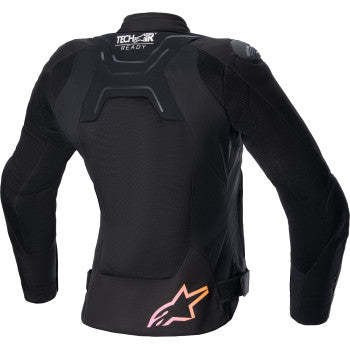 ALPINESTARS Stella SMX Air Jacket - Black/Yellow/Pink - Large 3316523-1439-L