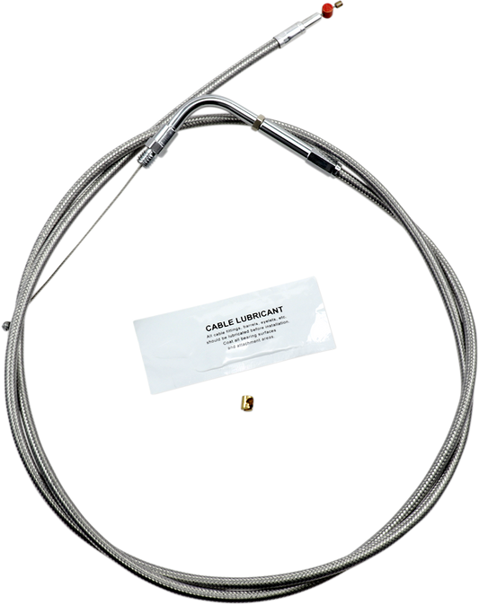 BARNETT Throttle Cable - +12" - Stainless Steel 102-30-30008-12