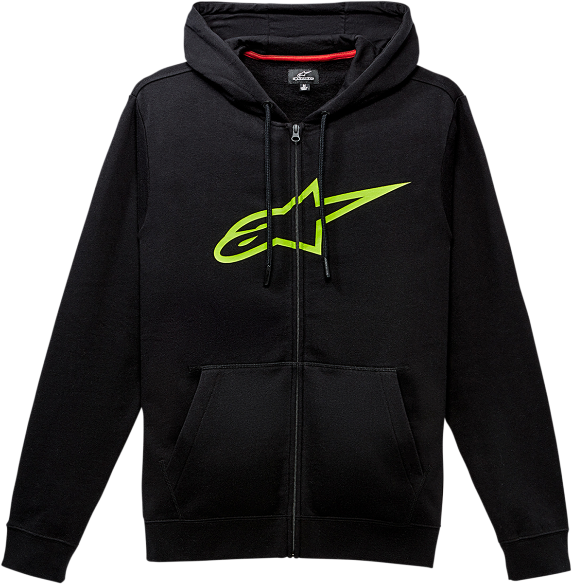 ALPINESTARS Ageless 2 Zip Hoodie - Black/Green - XL 1038530521060XL