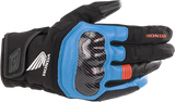 ALPINESTARS Honda SMX Z Drystar® Gloves - Black/Blue/Bright Red - Small 3527321-1737-S