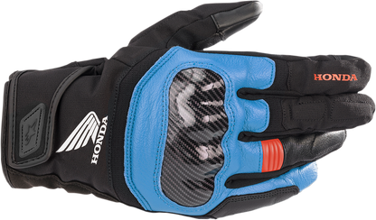 ALPINESTARS Honda SMX Z Drystar® Gloves - Black/Blue/Bright Red - Small 3527321-1737-S