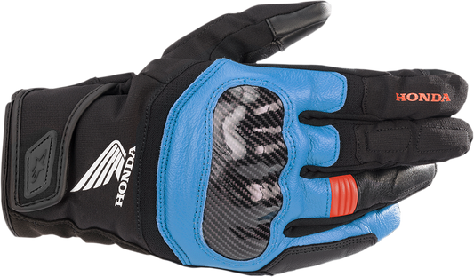 ALPINESTARS Honda SMX Z Drystar® Gloves - Black/Blue/Bright Red - XL 3527321-1737-XL