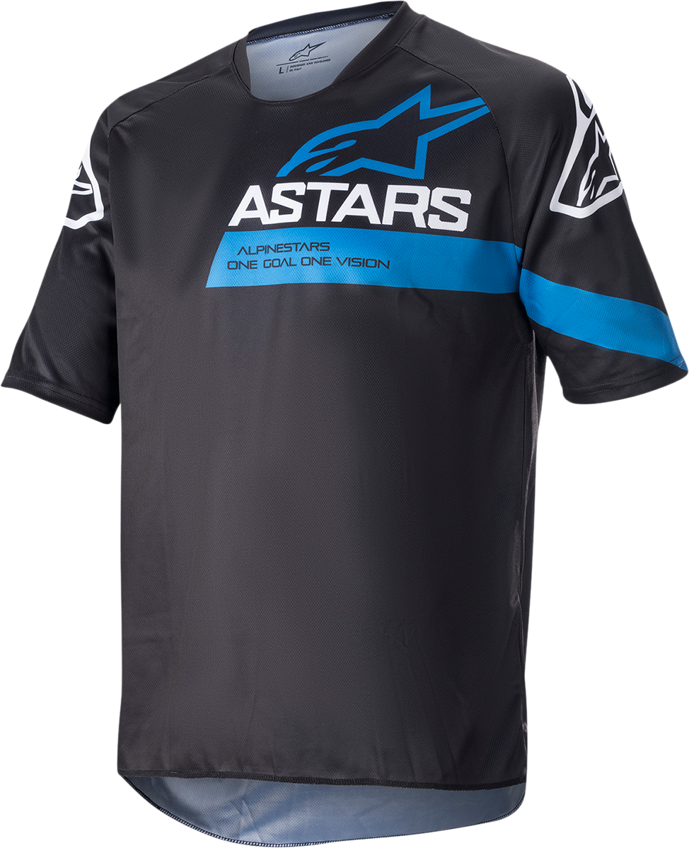 ALPINESTARS Racer V3 Jersey - Black/Bright Blue - Small 1762922-1078-SM