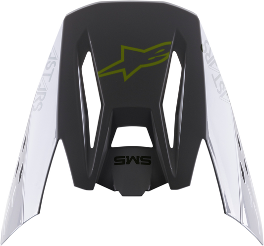 Visera ALPINESTARS SM5 - Bond - Plata/Amarillo/Verde 8983422-1915 