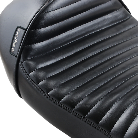 LE PERA Stubs Cafe Seat - Pleated - Black LK-427 PT