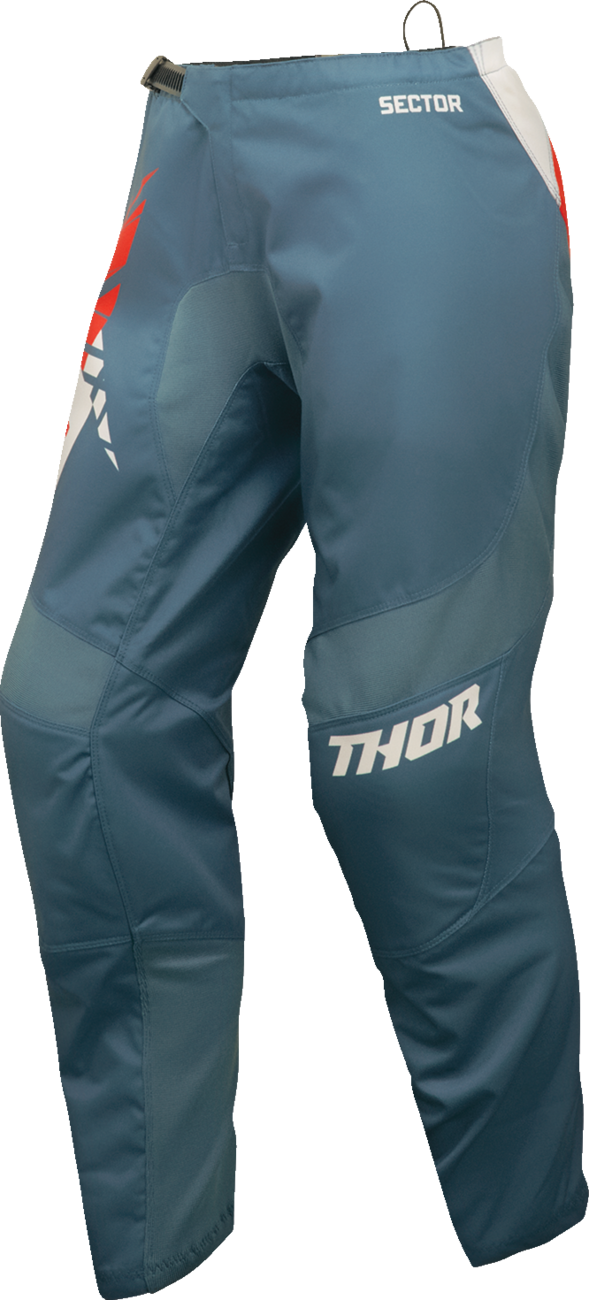 THOR Women's Sector Split Pants - Blue/White - 3/4 2902-0342