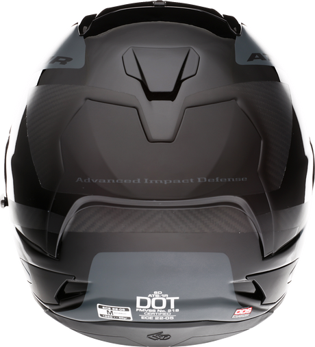 6D ATS-1R Helmet - Wyman - Black/Gray - 2XL 30-0709