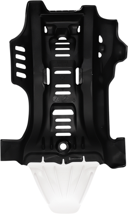 ACERBIS Skid Plate - Black/White - Gas Gas | Husqvarna | KTM 2791681007