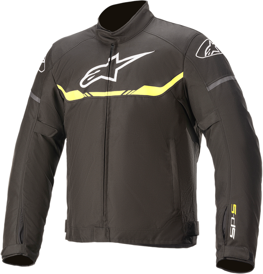 ALPINESTARS T-SP S Waterproof Jacket - Black/Yellow - Small 3200120-155-S