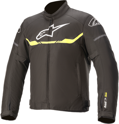 ALPINESTARS T-SP S Waterproof Jacket - Black/Yellow - Medium 3200120-155-M