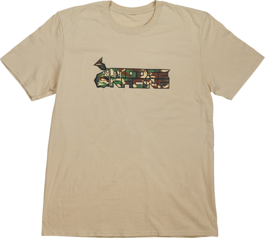 MOOSE RACING Camo T-Shirt - Tan - Small 3030-22728