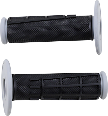 MOOSE RACING Grips - Compound - Half-Waffle - Black 1MG2315-BEM