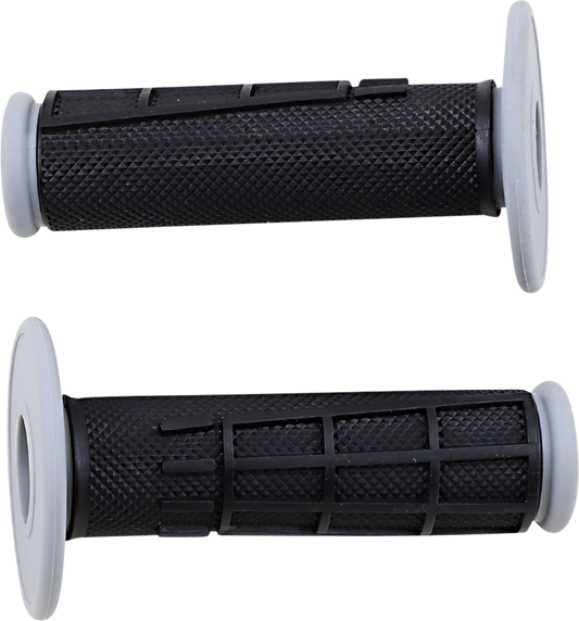 MOOSE RACING Grips - Compound - Half-Waffle - Black 1MG2315-BEM