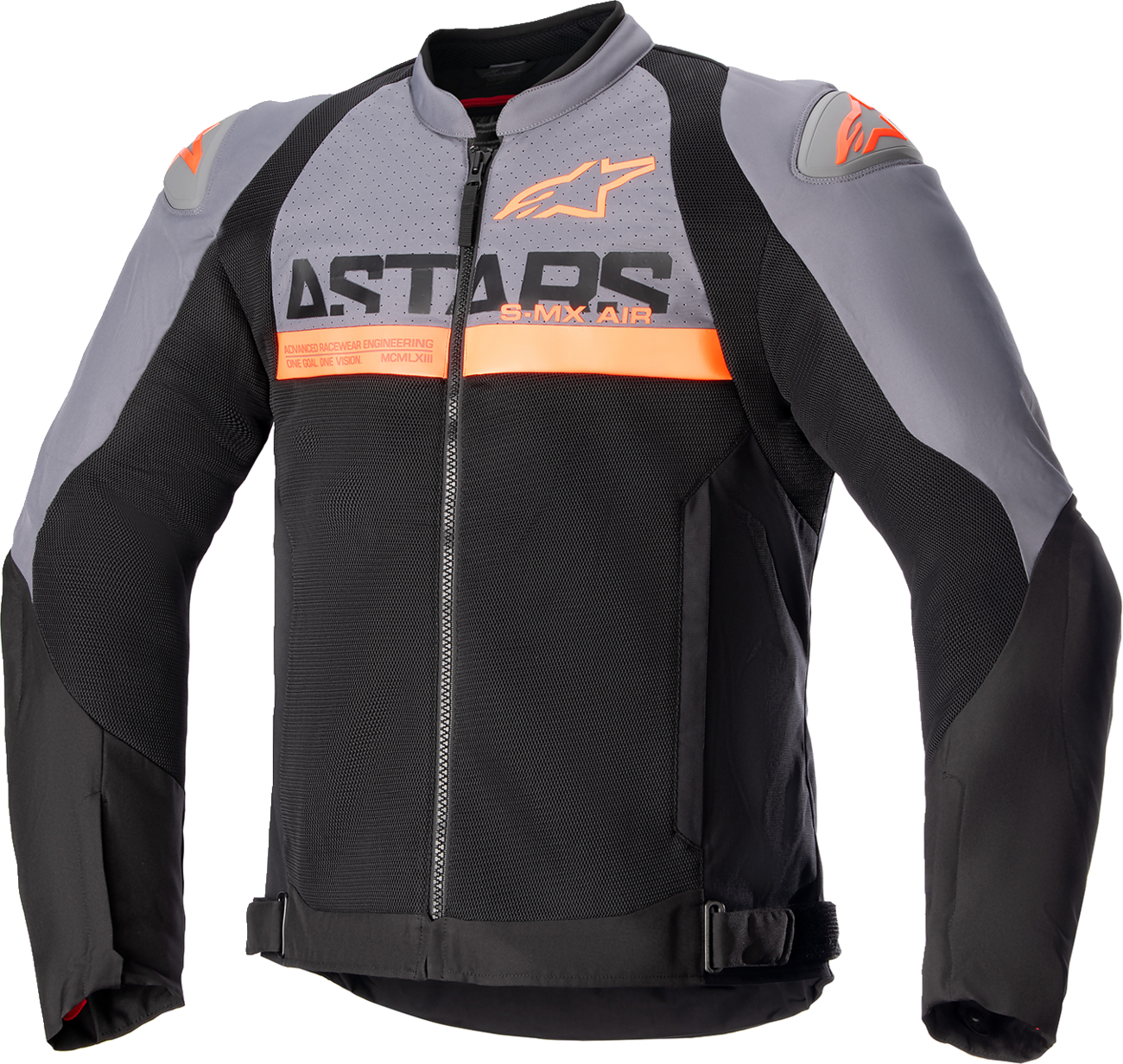 ALPINESTARS SMX Air Jacket - Gray/Black/Orange - Small 3306523-914-S