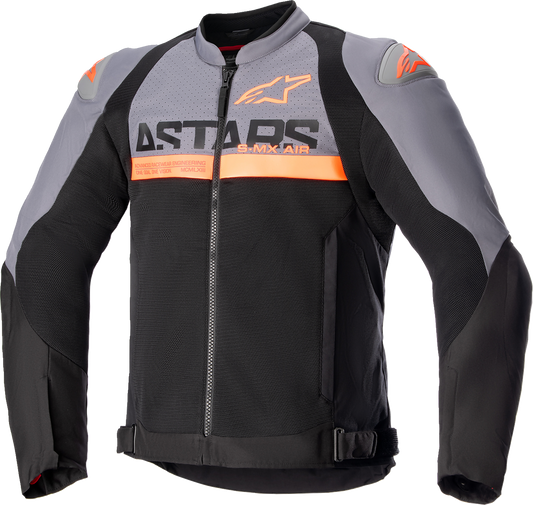 ALPINESTARS SMX Air Jacket - Gray/Black/Orange - Small 3306523-914-S