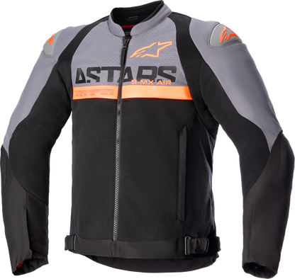 ALPINESTARS SMX Air Jacket - Gray/Black/Orange - 3XL 3306523-914-3XL