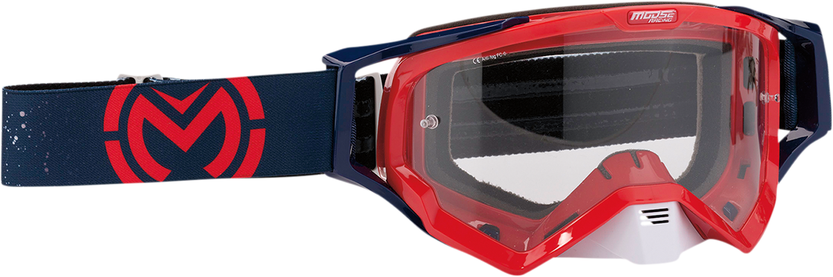 MOOSE RACING XCR Goggles - Galaxy - Red/Navy 2601-2678