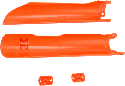 ACERBIS Lower Fork Covers for Inverted Forks - KTM Orange 2113740237