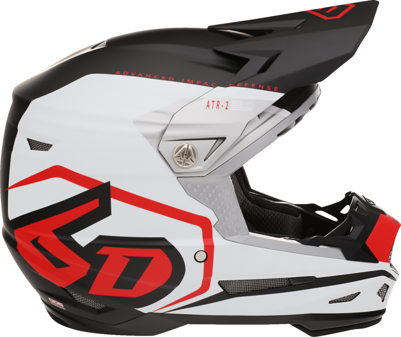 6D ATR-2 Helmet - Delta - Red - XL 12-3418