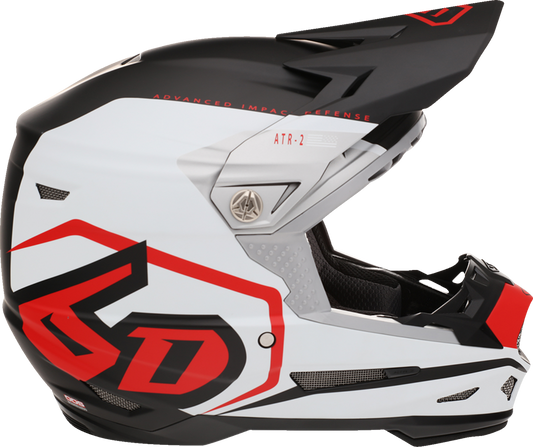 6D ATR-2 Helmet - Delta - Red - Medium 12-3416