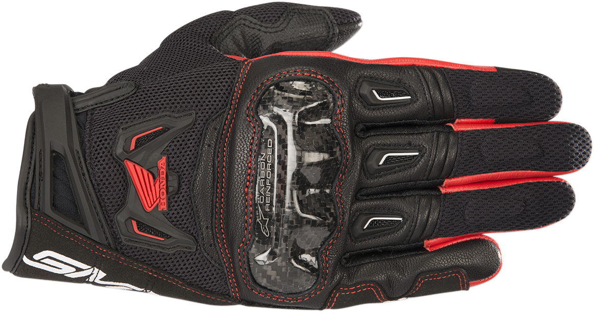 Guantes ALPINESTARS Honda SMX-2 Air Carbon V2 - Negro/Rojo - XL 3567818-13-XL 