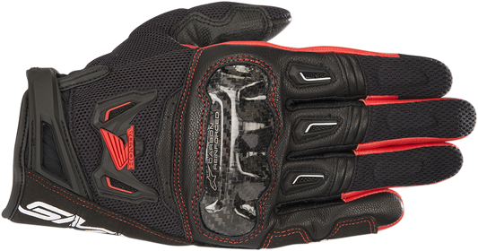 Guantes ALPINESTARS Honda SMX-2 Air Carbon V2 - Negro/Rojo - 3XL 3567818-13-3X 