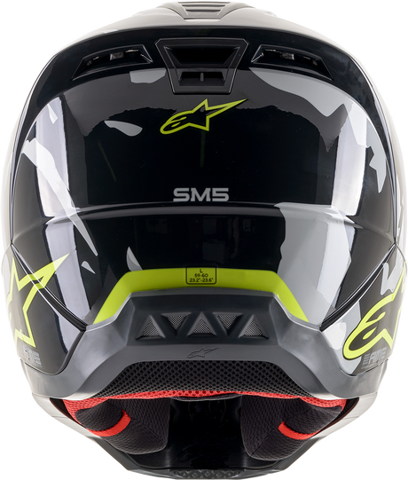 ALPINESTARS SM5 Helmet - Rover - Gray/Yellow - XL 8303921-1592-XL